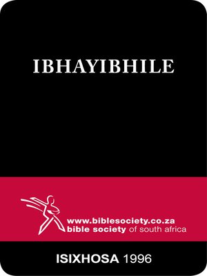 cover image of Ibhayibhile, 1996 Translation